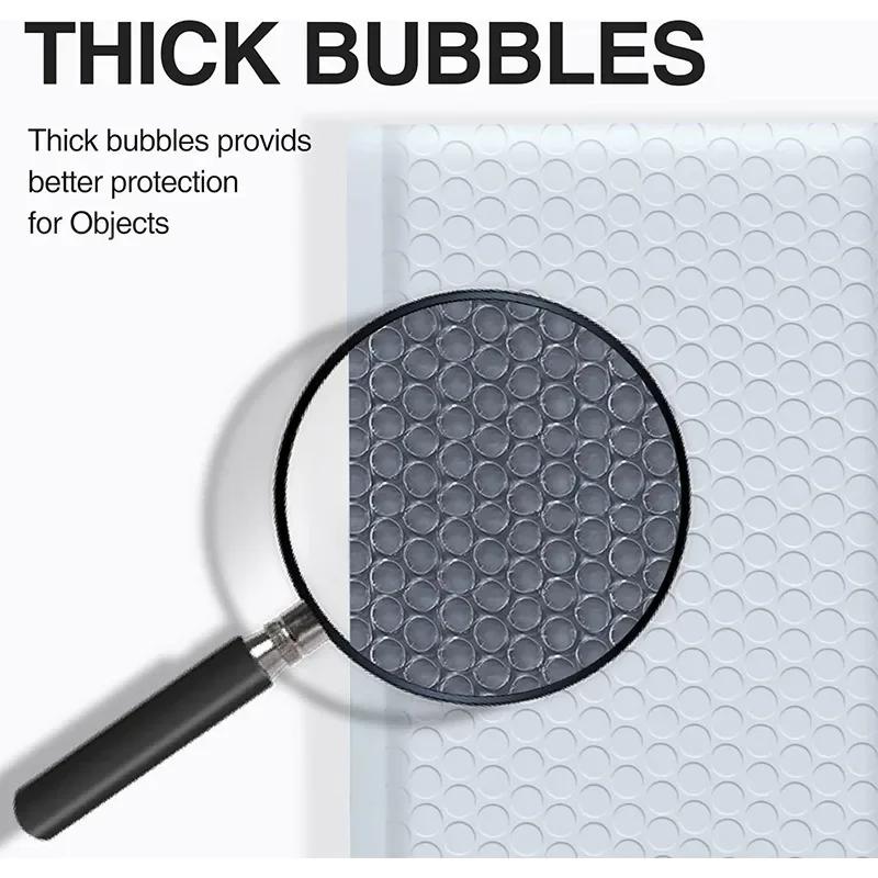 Wholesale White Bubble Envelopes Bag Waterproof Foam Bubble Mailers Shipping Envelope Bags Plastic Self Sealed Packing Pouches