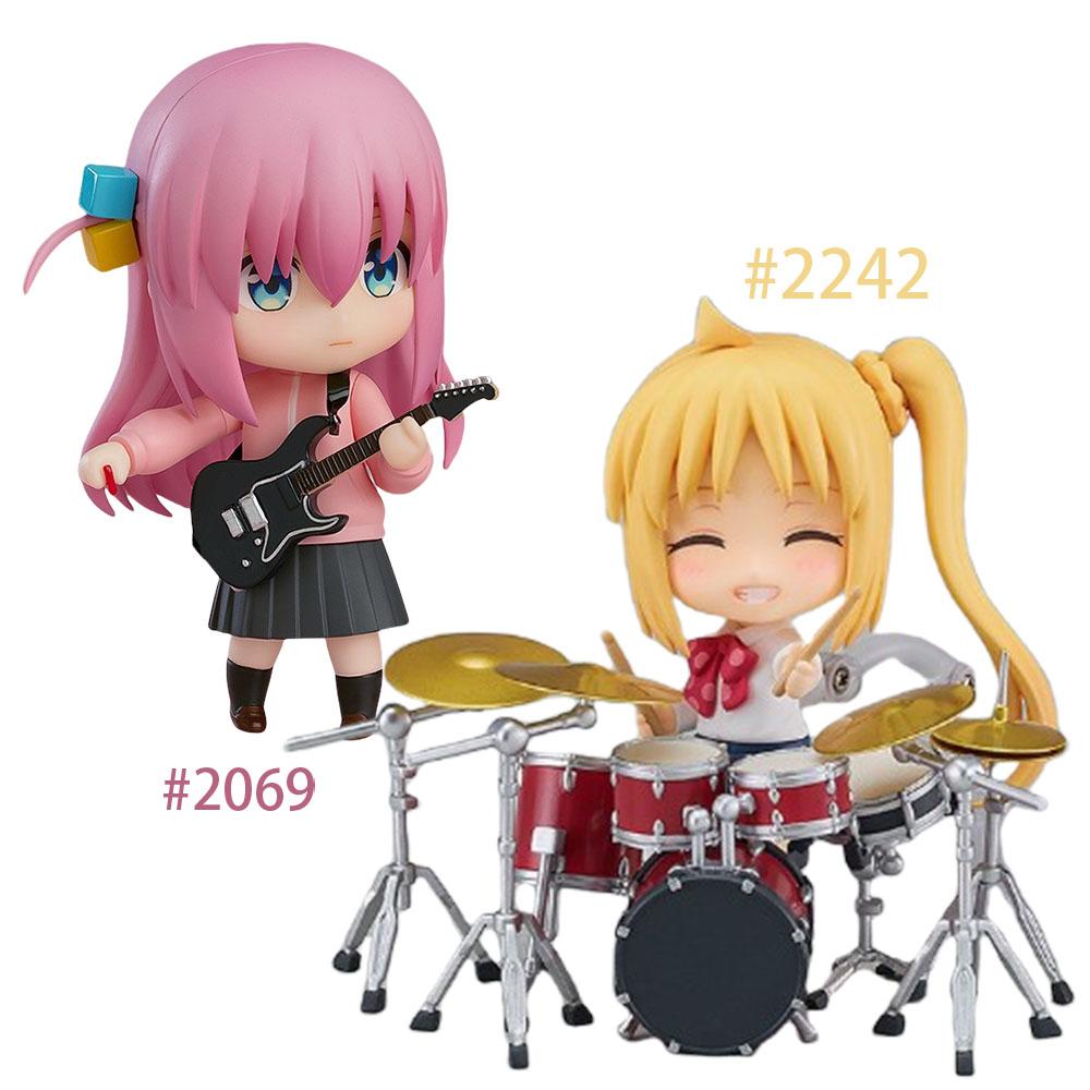 #2242 Ijichi Nijika #2069 Gotoh Hitor #2244 Kita Ikuyo POLYVINYL CHLORIDE Action Figure BOCCHI THE ROCK! Animation Collector-Worthy Miniature
