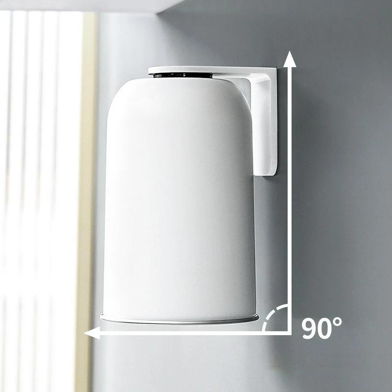 Magnetic Mouthwash Cup 304 Stainless Steel Tooth Brushing Cup Wall Mounted No Punching Household Water Cup Large Capacity New