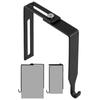 4Pcs Black Adjustable Cubicle Hook Flexible Door Storage Hooks Partition Hanger  Umbrellas
