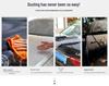 Telescopic Long Handle Car Wash Mop and Fiber Duster Brush
