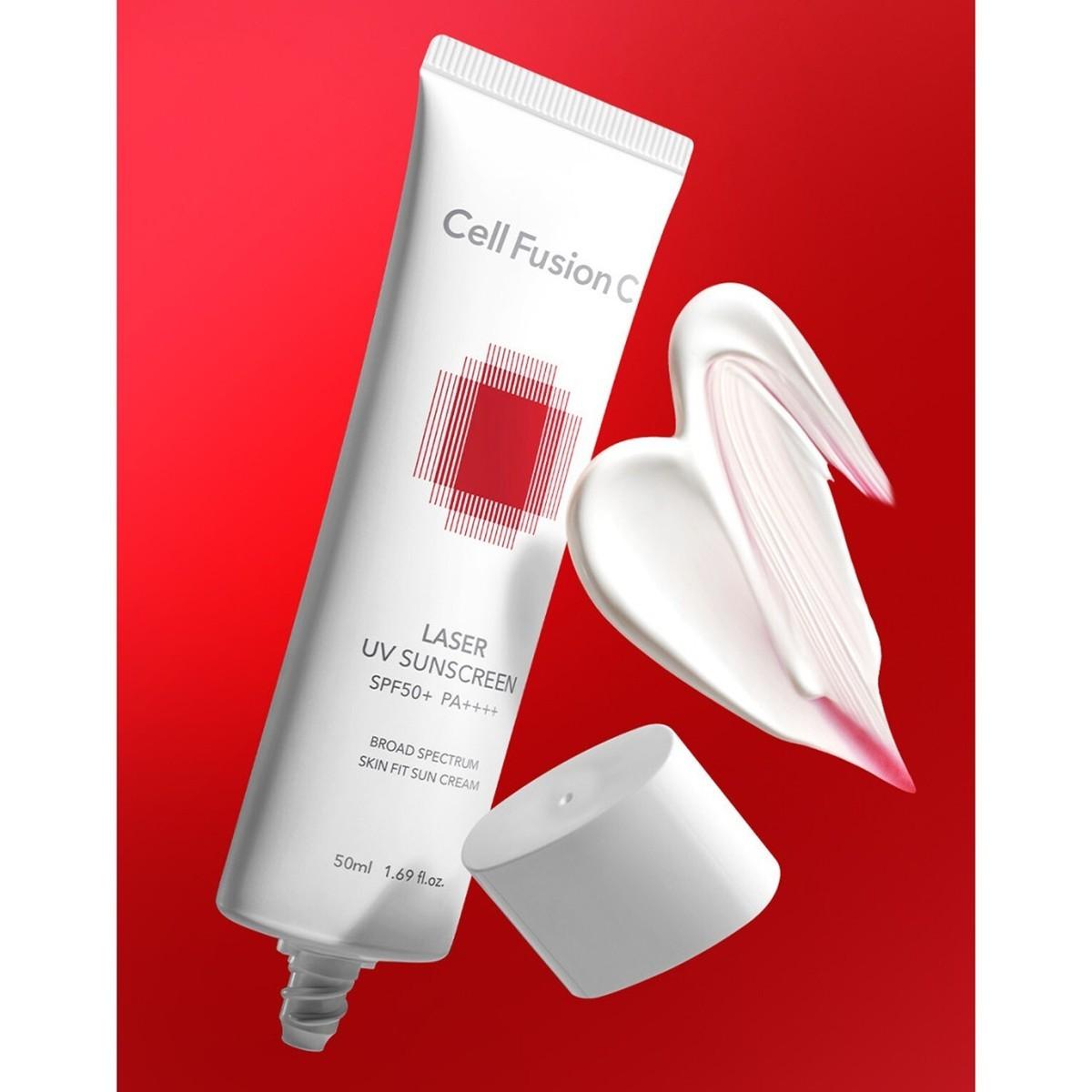 

Солнцезащитный крем Cell Fusion C Laser Sunscreen 100 SPF50+ PA+++ 50 мл, Антивозрастной, Увлажняющий, Корейская косметика, Kbeauty