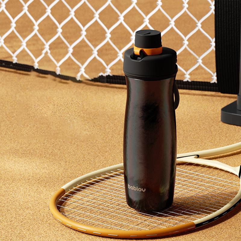 Bablov Pure Titanium Insulated Cup Men's Portable Sports Cup Women's Titanium Flasks Outdoor Cycling Mountain Climbing Water Cup