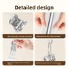 Windproof Clothes Drying Rack Stainless Steel Socks Underwear Clips Hat Rack  for Home Dormitory