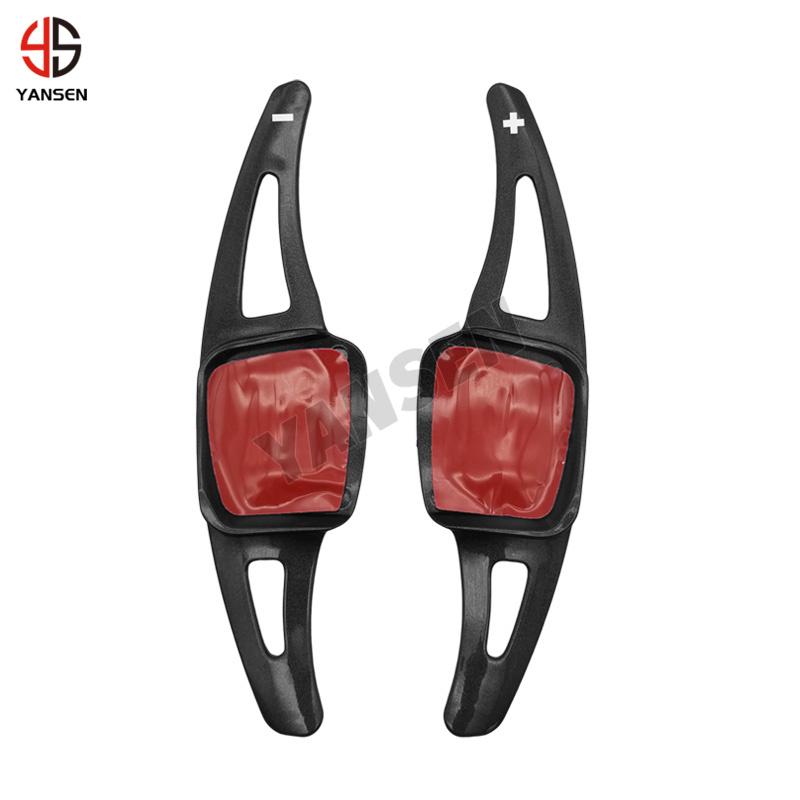 Paddle Shifter for VW Golf 8 MK8 R GTI R Line Tiguan Passat Atlas CC Steering Wheel Paddle Shift Carbon Sticker Accessories