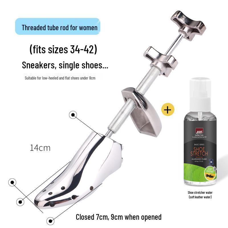 Metal Shoe Expander for Men's & Women's Low-Top - Prevents Rubbing & Pinching