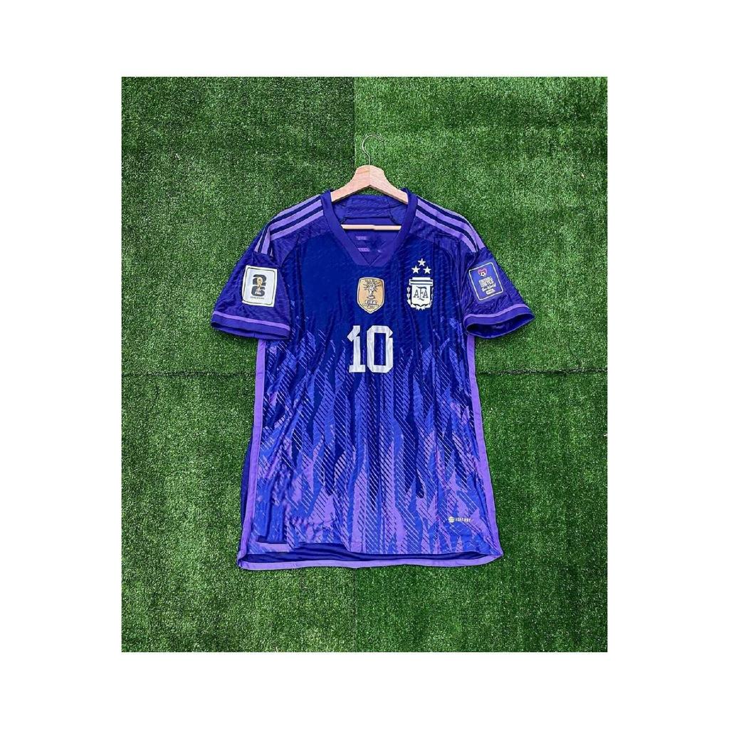 Argentina 2022 World Cup Lionel Messi Away Jersey