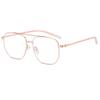 Blue Light Blocking Glasses Women Men With Metal Frame Polished Finish For Office And Casual Wear
