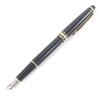 Sehr guter MONTBLANC Füllfederhalter Meisterstück Classic Kappe Typ schwarz 14K Herren Gebraucht