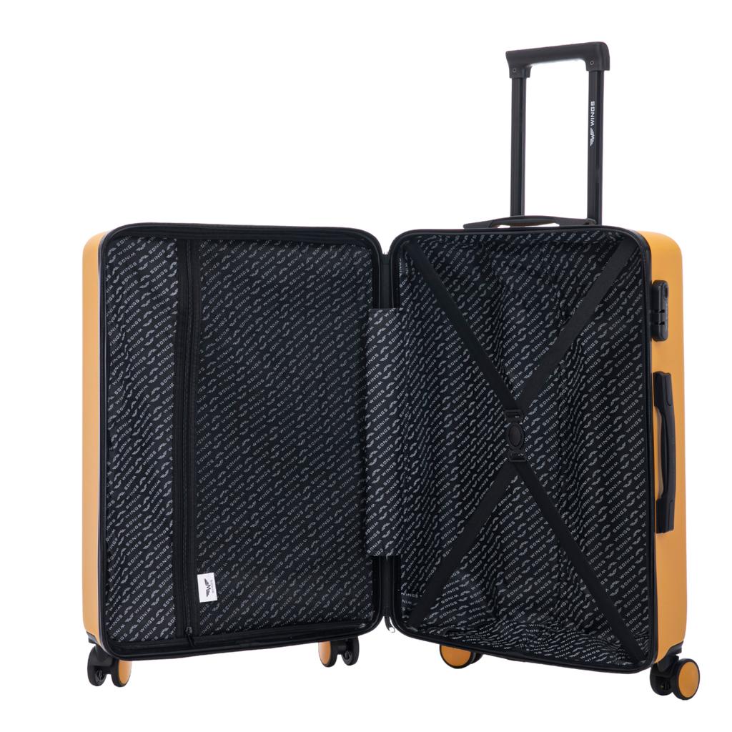Wings Abs+ Coot Medium Suitcase 24" Yellow