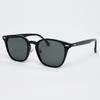Aloeyewear [ALOXROUNZ] ARA1301 C1 0909 Acetate Black Sunglasses