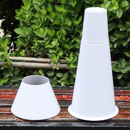 Thickened Flower Arranging Bucket with Inner Sleeve Floral Fixing Base for Bouquets Vase Insert Plant Pot Heavy-Duty Plastic Flower Bucket