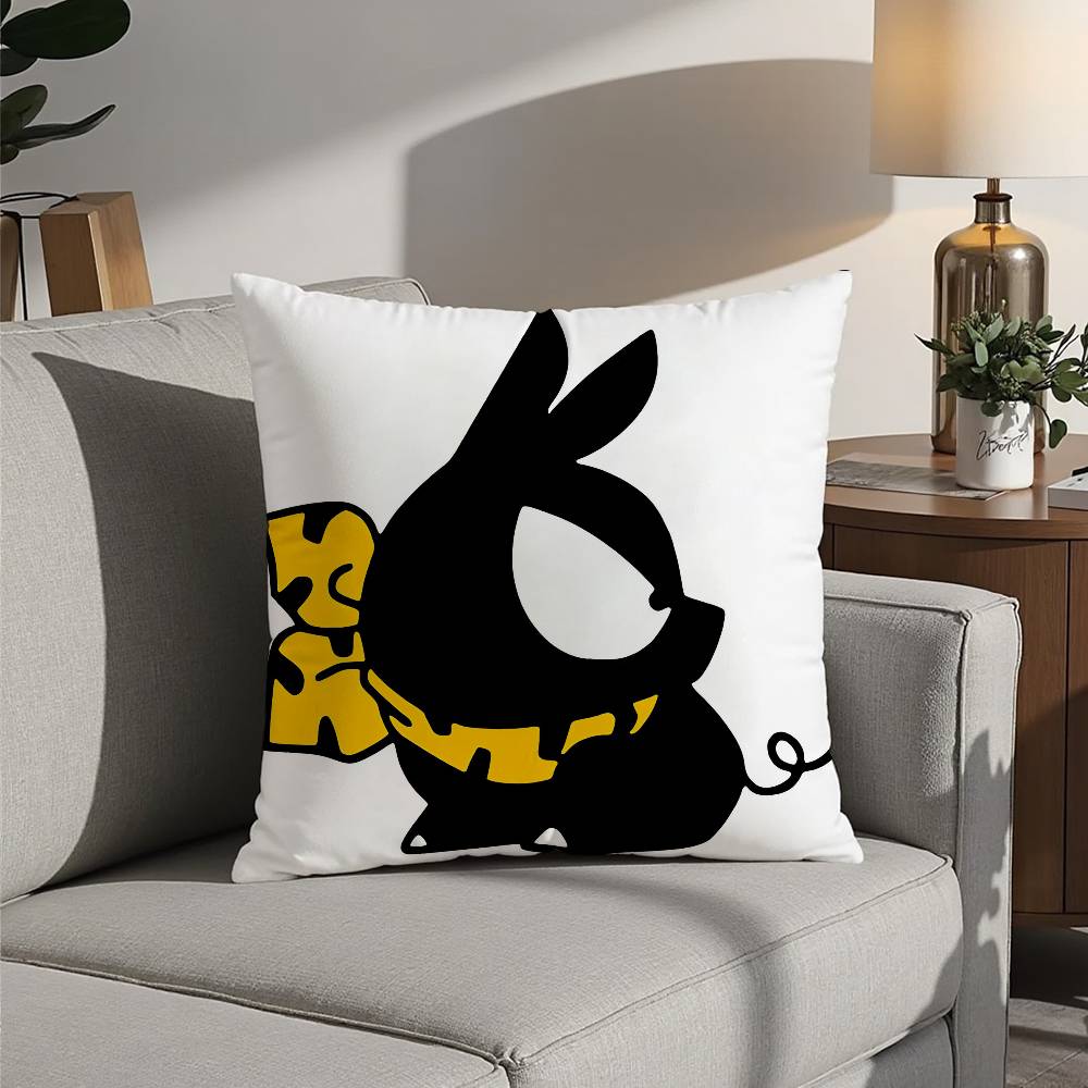 P Chan Ranma Cartoon Kissenbezug Sofa Dekorativ Zuhause Beidseitiger Druck Kurzplüsch Kissen Kissenbezug Feiertagsgeschenk