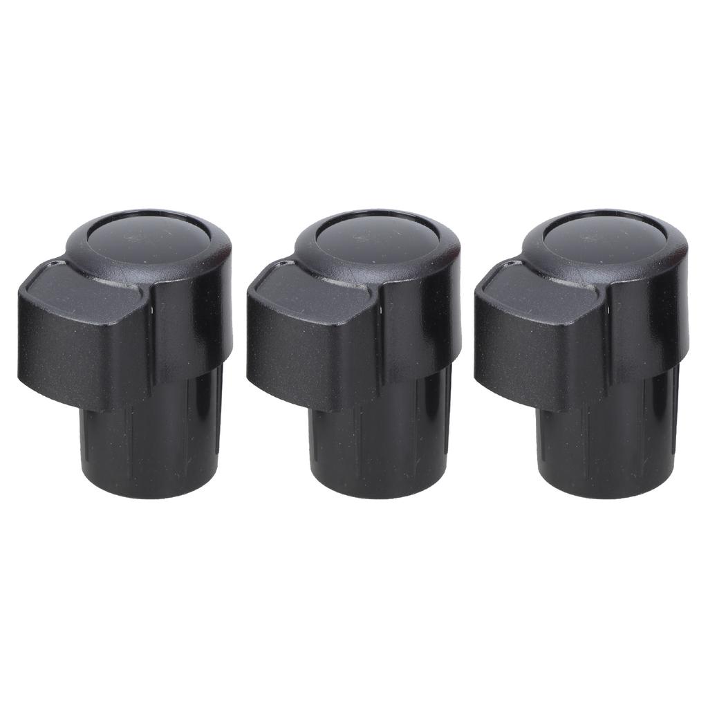 Saxophone End Cap Alto Saxophone End Plug Black Universal Plastic Sax End Plug Cap Replacement for Alto Saxophone Sax