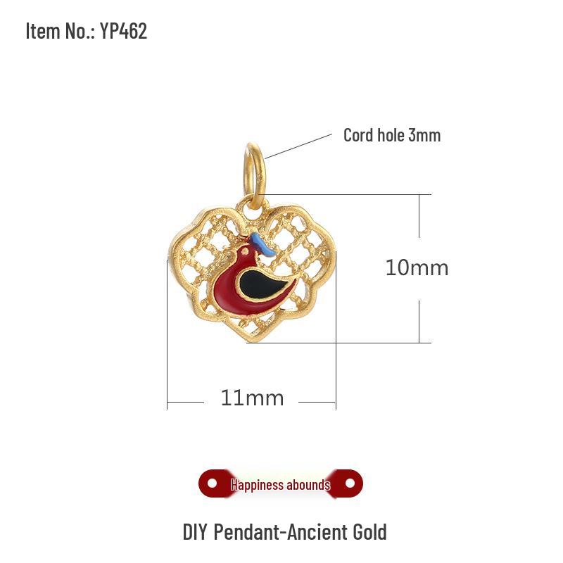 

Набор браслет и ожерелье из стерлингового серебра 925 пробы с эмалью клуазоне и золотыми акцентами