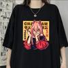 New Fun Power 2025 Summer Cool Short Sleeve Fashion Casual Personality Crewneck Loose Top Anime Women's T-shirt