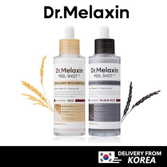 Dr.Melaxin Peel Shot Glow White Rice Peeling Ampoule WHITE RICE/BLACK RICE