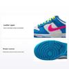 Dunk Low GS Photo Blue Hyper Pink Kids Sneakers White Light-Lemon-Twist IB7747-406