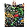 Comfort Rat Fink Blanket Merch Bed Decorative  Throw Blanket Soft Fleece for Bedroom