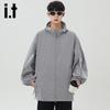 Izzue IT Men's Cool-Sensing Quick-Dry UPF50+ Hooded Sun Protection Jacket