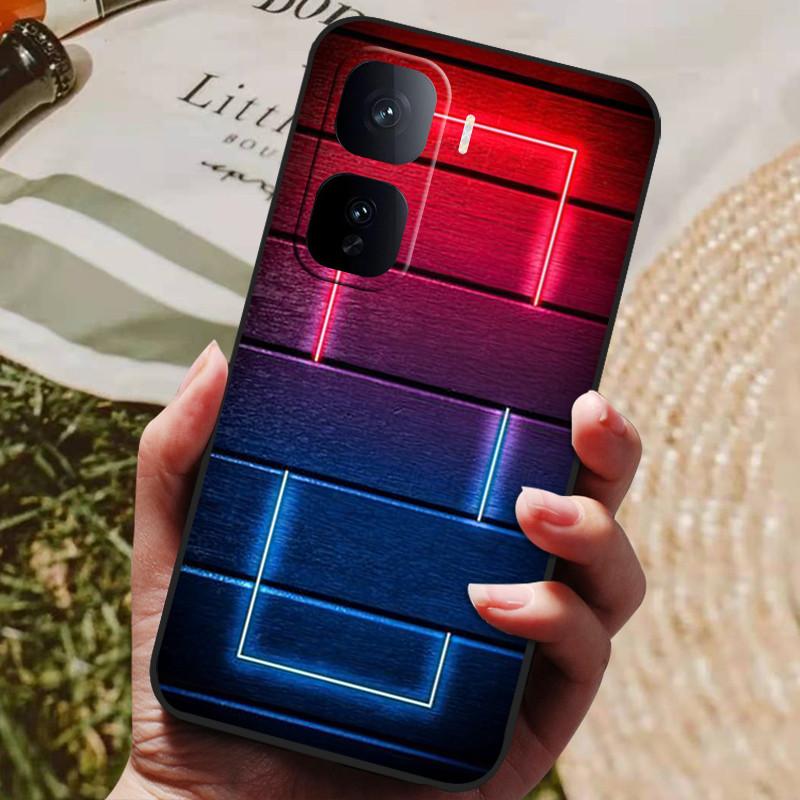 For Vivo iQOO Neo 10 Case Wolf Lions Black TPU Soft Silicone Coque for Vivo iQOO Neo 10 Pro Phone Back Cover Neo10 Pro 5G Shells