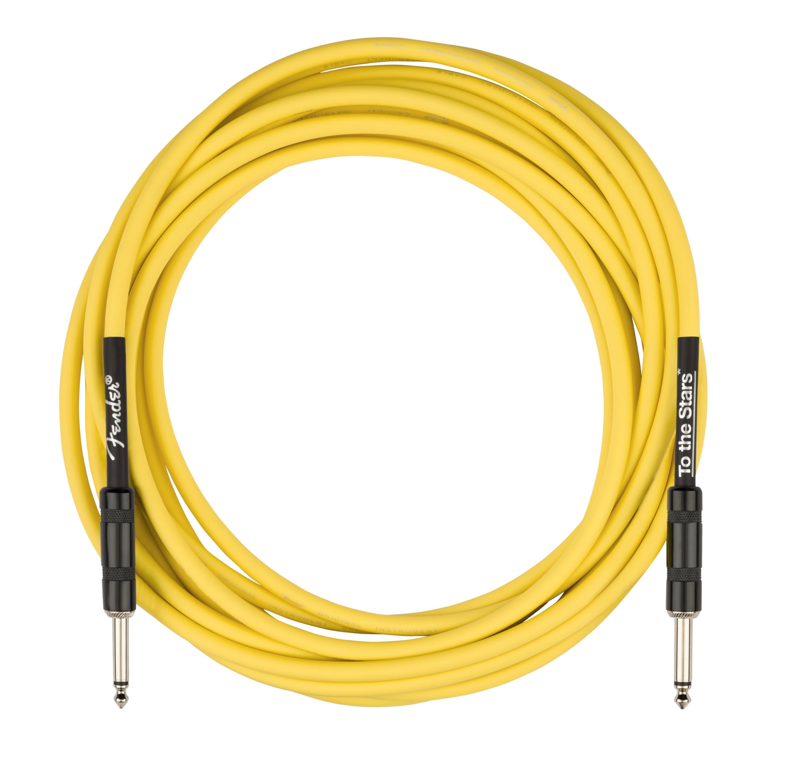 

Fender Tom DeLonge To the Stars Instrument Cable, Graffiti Yellow, 5m Guitar Cable, Guitar Shield