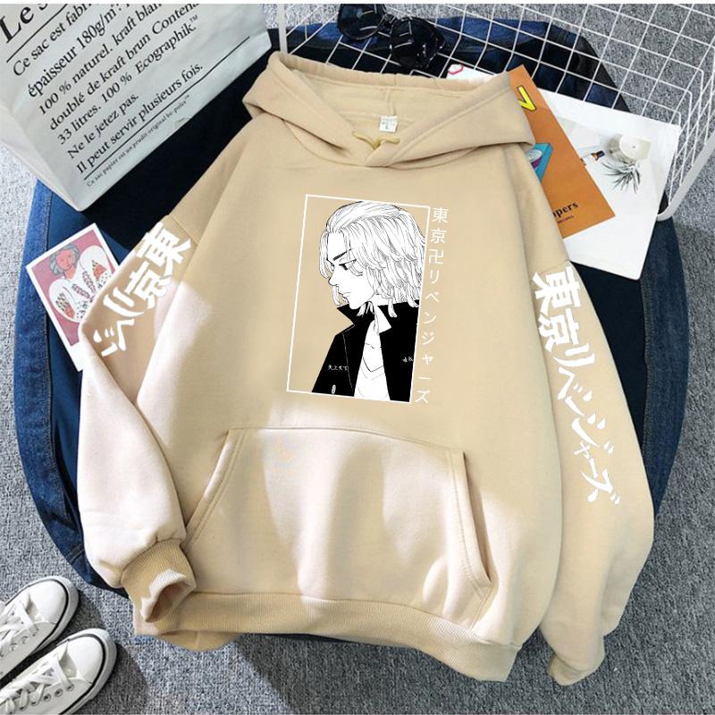 Anime Tokyo Avenger Hoodie Costume Men's Jackets Hooded Coats Casual Sweats Sweatshirts Male Tracksuit Jacket Clothing Outerwear