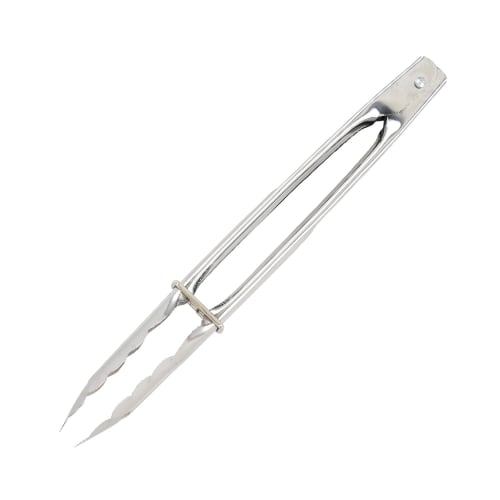 Kai Corporation KAI Kitchen Stainless Steel Multi-Purpose Tongs, 24cm, with Stopper, Dishwasher Safe, Silver, Made in Japan, DH8078
