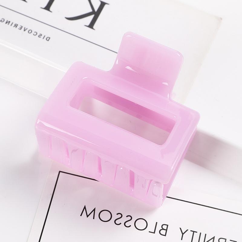 

Корейская интернет-знаменитость, полая квадратная заколка для волос для женщин - простой стиль аксессуара для волос