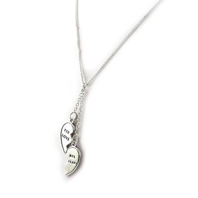 [M9408] - Silver 'Love' Necklace (my Love My Heart)