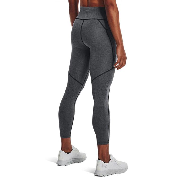 Under Armour Running Tight Nine-Point Fitness Pants Women bottoms Black 1369771-002