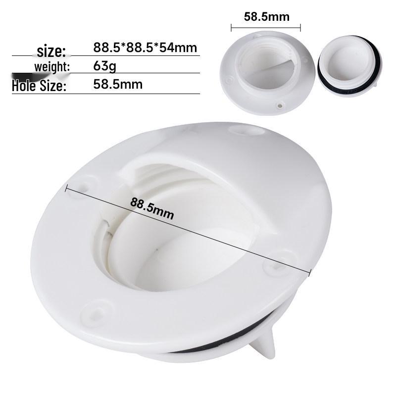 Seitenablaufventil für Yacht und Schnellboot