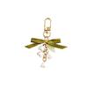 Flores Convallariae Bag Accessory Ribbon Key Ring Mobile Phone Lanyard Korean Style Bag Pendant