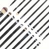 Deluxe 20Pcs Eye Makeup Brush Collection Perfect for Eyeshadow and Eyebrow with Professional-Grade 