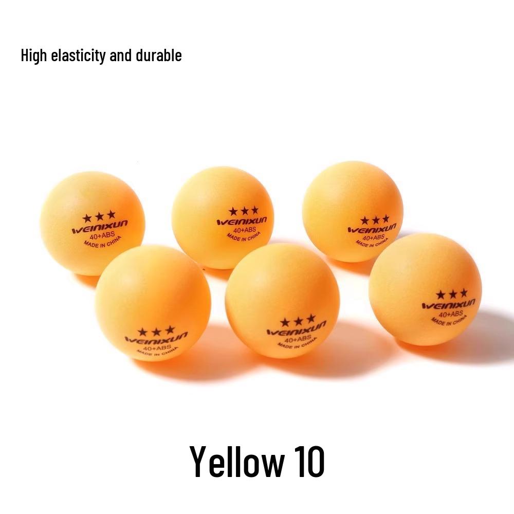 

Змагальні тризіркові м ячі для настільного тенісу для дорослих - Нова міцна та покращена модель 40+ для тренувань