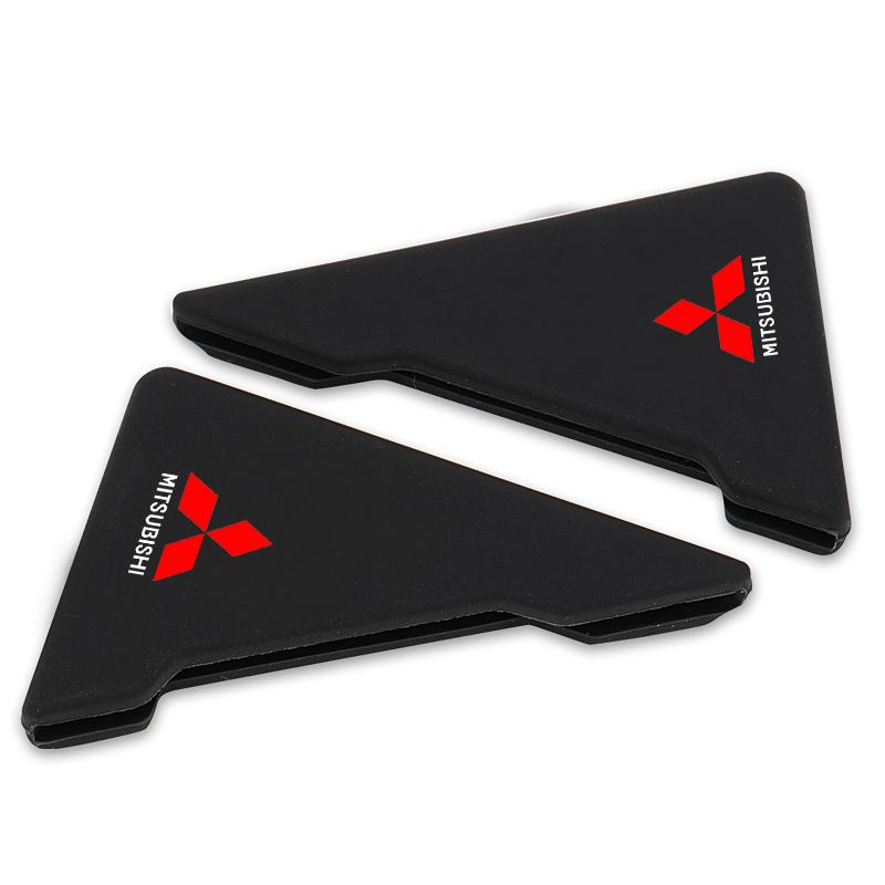 Silicone Car Door Corner Cover Bumper Anti-Scratch Protector For Mitsubishi ASX Lancer Pajero Outlander L200 Lancer EX Pajero