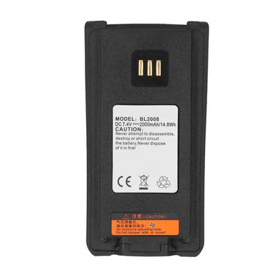 7,4V 2600mAh BL2008 Náhradní baterie pro HYTERA PD700 PD750 PD780 dobíjecí lithiové radiostanice