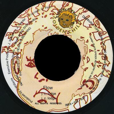 7inch Record JC LODGE - Flow NONE Golden Child 1999 Jamaica Reggae, Ska & Dub Used
