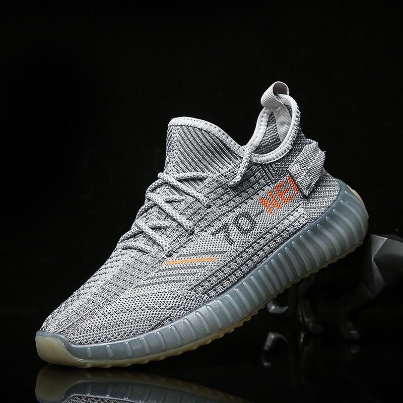 Summer jelly-soled shoes sports and leisure running shoes breathable mesh shoes