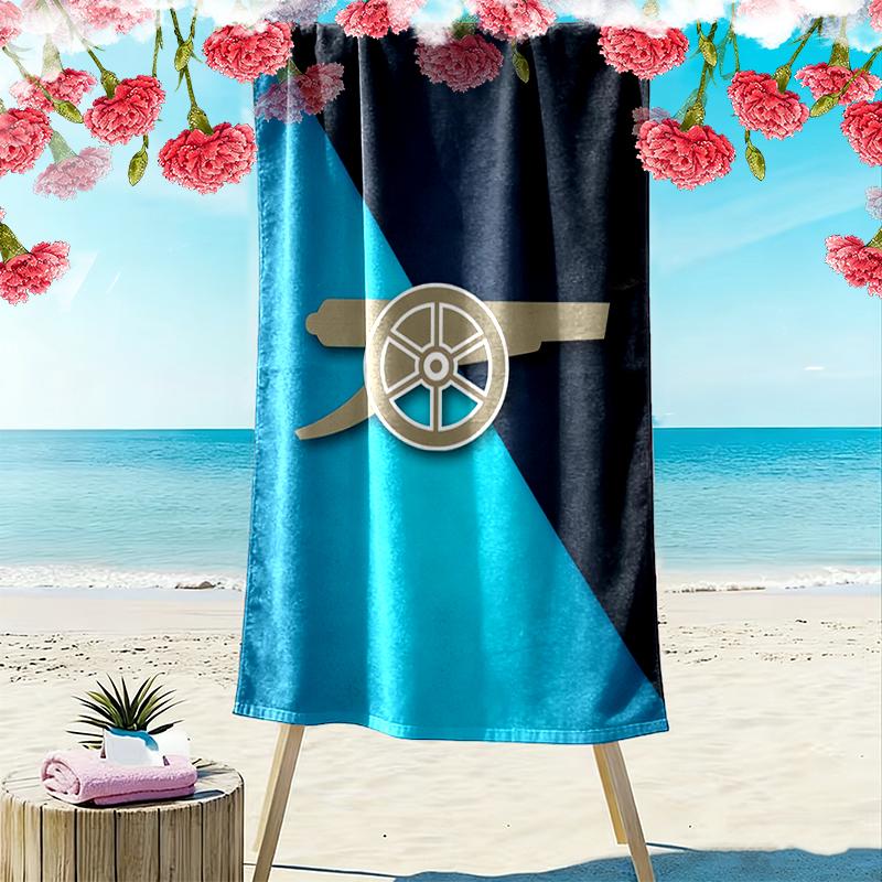 Asciugamano da Spiaggia del Club di Calcio Perfetto per Viaggi, Attività all'Aperto, Nuoto, Campeggio, Escursionismo