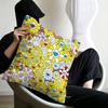 Takashi Murakami Flower Sunflower Pillow Cushion Cover Pillowcase Living Room Sofa Home Decor Customized
