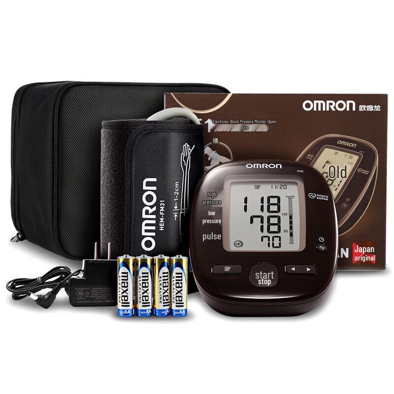 Omron Smart Bluetooth Upper Arm Blood Pressure Monitor J751