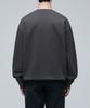 MUSINSA STANDARD Flat Terry Oversized String Sweatshirt [Gunmetal]