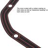 Superior-D030 Differential Cover Gasket Rubber Coated Steel Core For Dana 30 Axle For Jeep Wrangler TJ JK KJ Cherokee