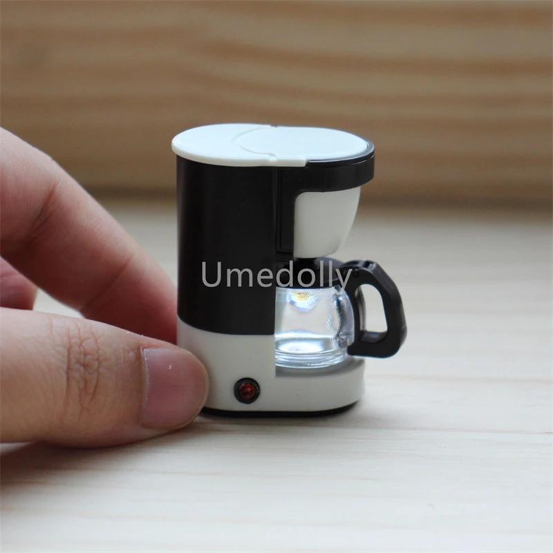 1/6 Scale Miniature Dollhouse Juicer Coffee Machine Cooker Mini Kitchen Appliance Model for BJD Blyth Doll Accessories Toy