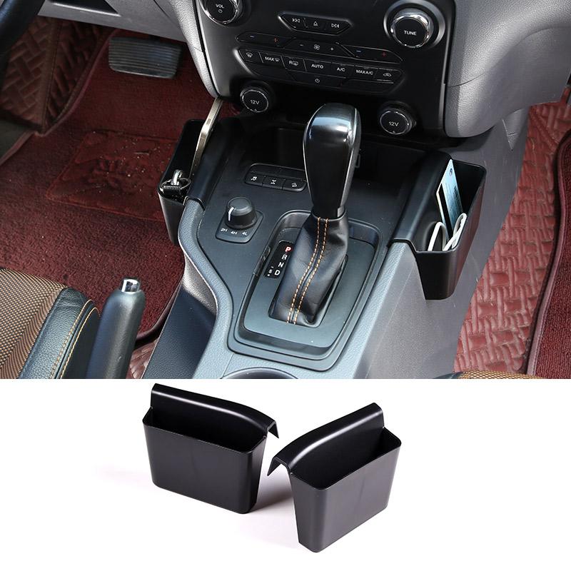 Pour Ford Ranger T7 T8 2015-21 ABS noir voiture tableau de bord Position de conduite fusible boîte de rangement caché boîte de rangement garniture voiture accessoires