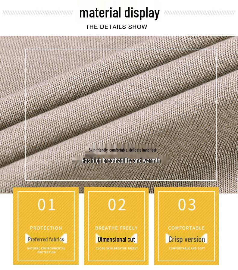 Men’s Fleece-Lined Half-Zip Pullover Sweater – Trendy Long-Sleeve Knitwear with Half-High Collar for Autumn/Winter.