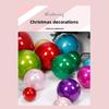 Big Plastic Pearlescent Ball Pearlescent Ball Shape Christmas Ball 15CM Xmas Baubles Shopping Mall