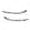 For JAC Refine S3 T5 Front Rear Bumper Fog Lamp Foglight Chrome Trim Decorative Strip