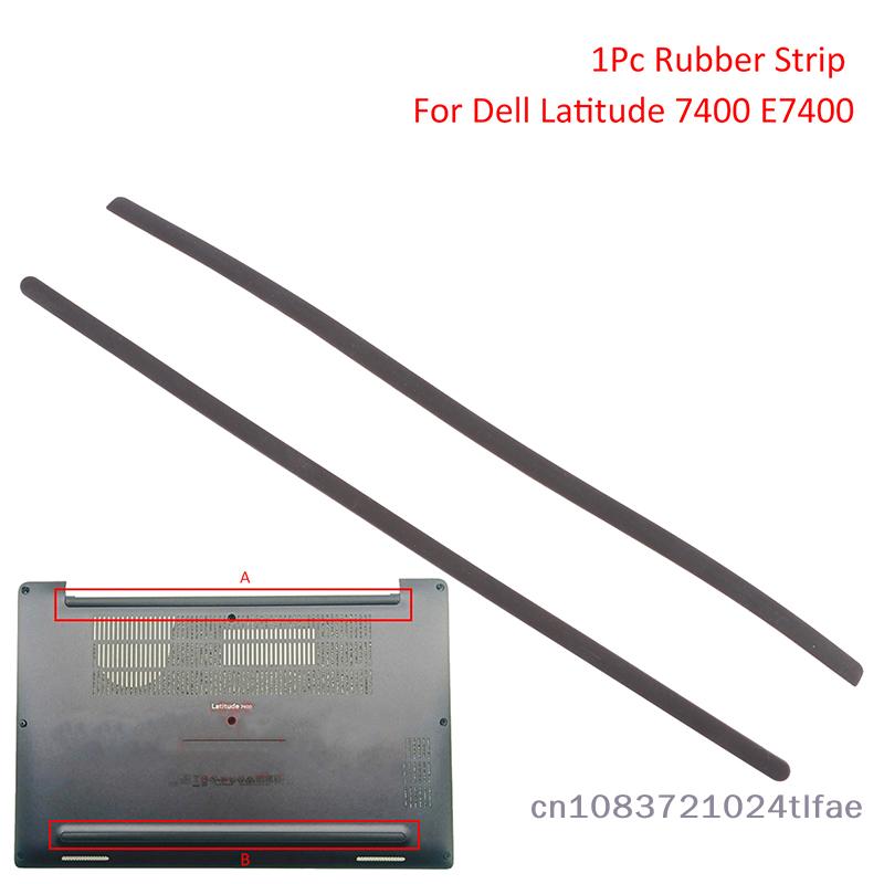 1 Pc Rubber Strip Laptop Bottom Shell Cover Foot Pad For Dell Latitude 7400 E7400 Non-Slip Bumper Feet Strips
